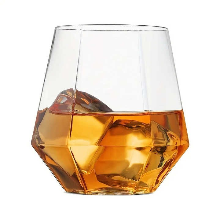 12oz Disposable Pet Shatterproof Plastic Glass Stemless Wine Glasses Champagne Red Wine Whiskey Cups